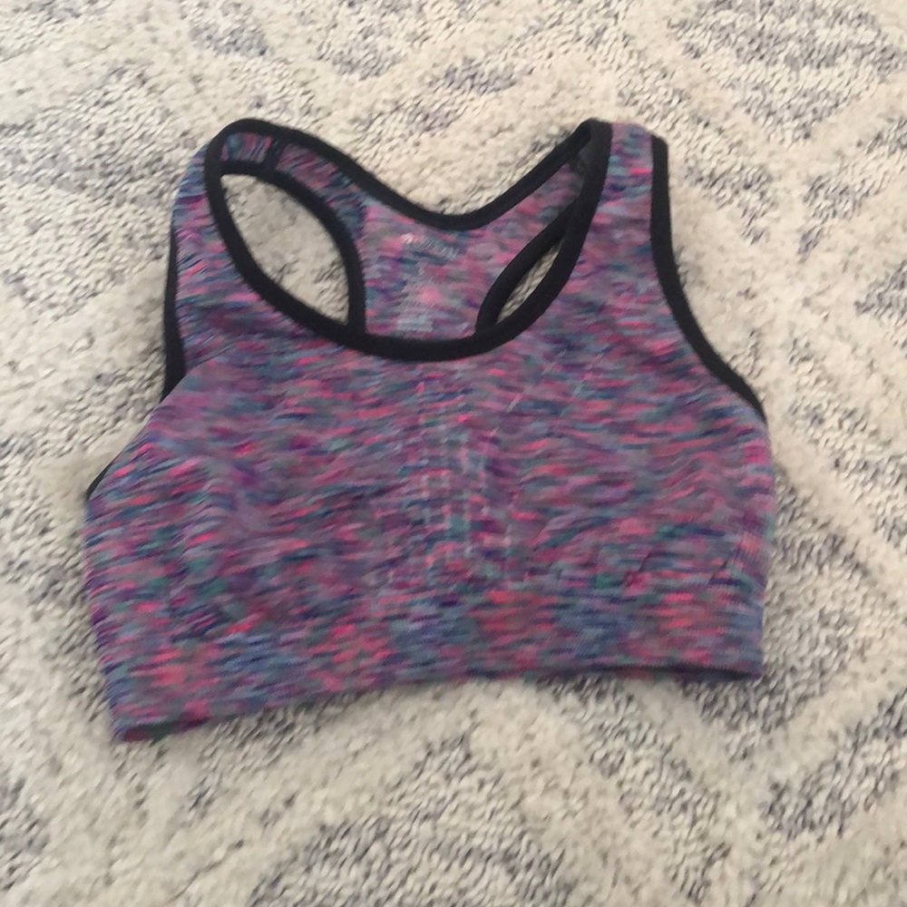 Multicolored Sports Bra